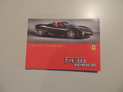 Betriebsanleitung ferrari f430 - betriebsanleitung,