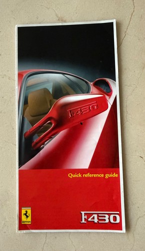 Ferrari f430 kurzanleitung - ferrari,