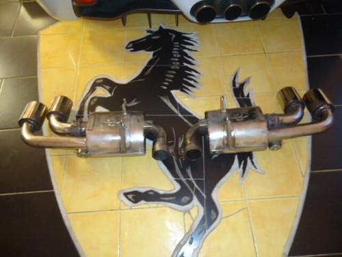 Ferrari 430 edelstahl - ferrari, muffler