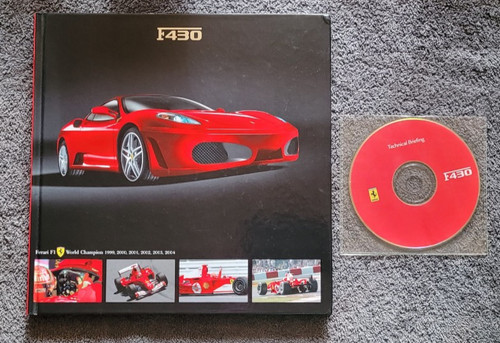 Ferrari f430 press media - ferrari, book