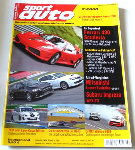 Sport auto 2008 ferrari - sport, 430