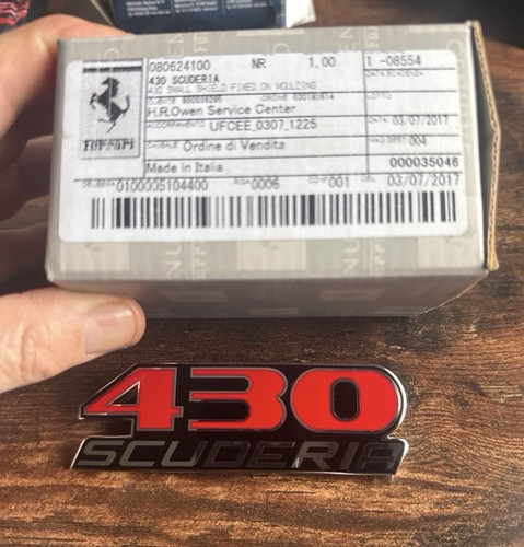 Ferrari 430 scuderia emblem - ferrari,