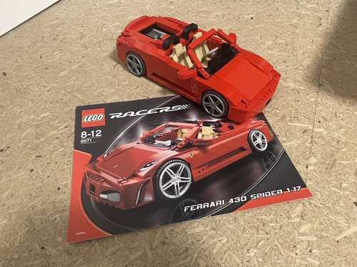 Lego 8671 ferrari 430 spider - lego,
